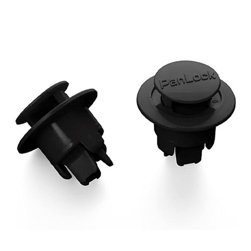 エスコ EA527CA-12 φ6.0mm/10mmワンプッシュリベット(パンロック/黒/10個 1個(ご注文単位1個)【直送品】