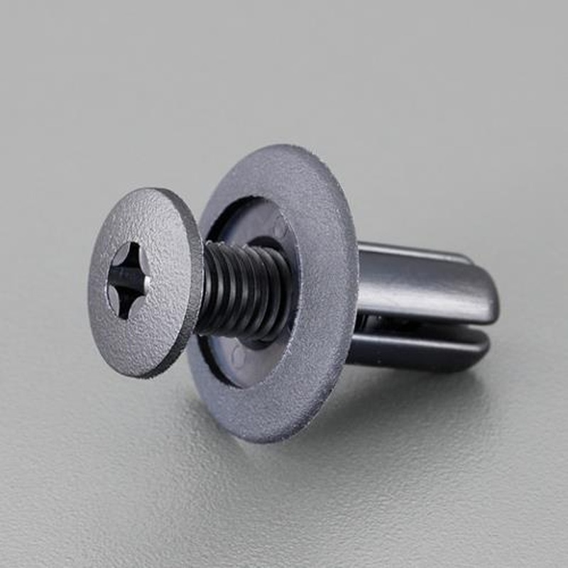 エスコ EA527CP-127 プッシュリベットクリップ(91085-TA030/10個) 1個(ご注文単位1個)【直送品】