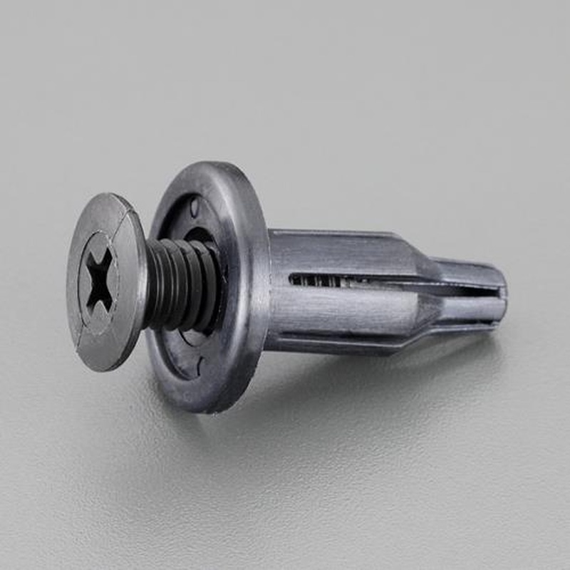 エスコ EA527CP-130 プッシュリベットクリップ(91502-SP0-003/10個) 1個(ご注文単位1個)【直送品】