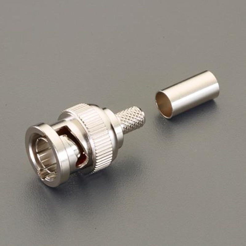 エスコ EA940PJ-2 BNC型プラグ(3C-2Vケーブル用) 1個(ご注文単位1個)【直送品】