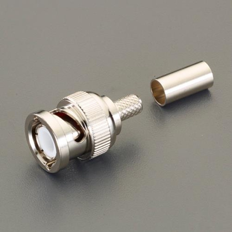 エスコ EA940PJ-3 BNC型プラグ(3C-2Vケーブル用) 1個(ご注文単位1個)【直送品】