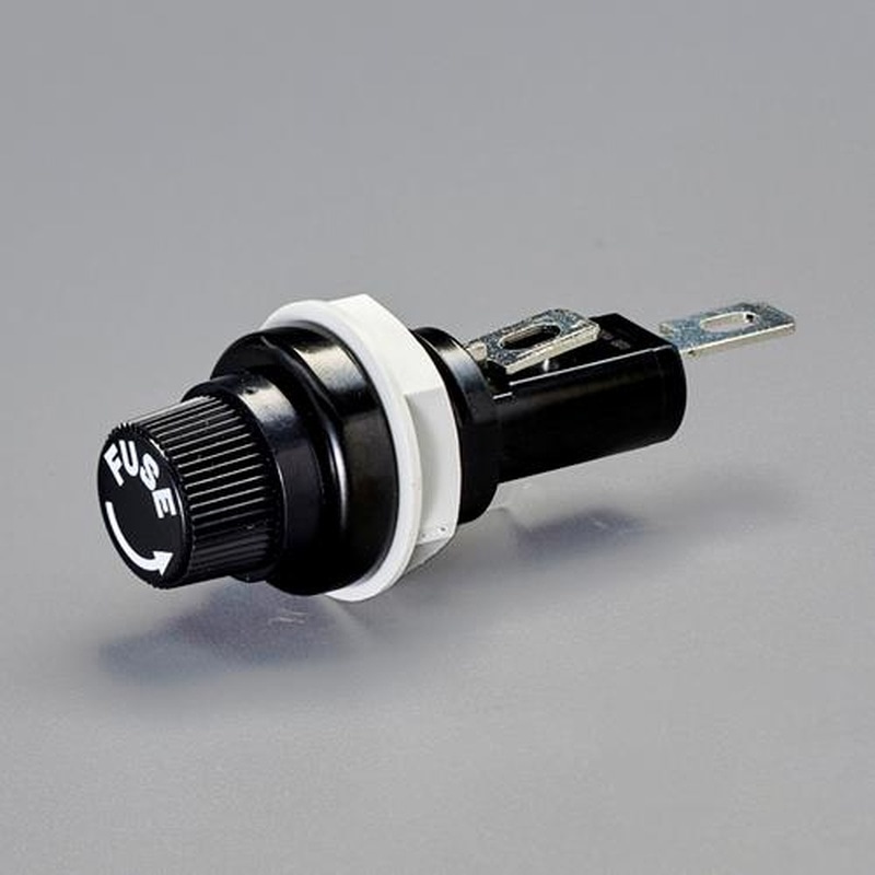 >エスコ EA940DL-97 300V/25A［6.4x30mm]ヒューズホルダー(筒型) 1個（ご注文単位1個）【直送品】