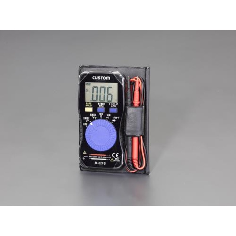 エスコ EA707BB-3D ポケットデジタルテスター 1個（ご注文単位1個）【直送品】