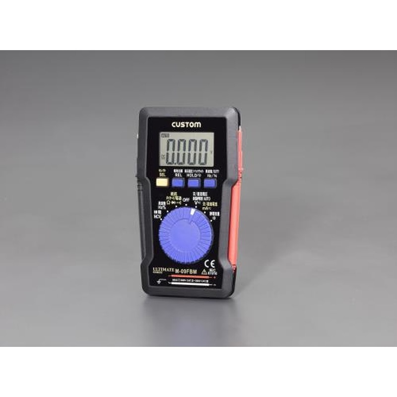 エスコ EA707BB-5B デジタルマルチテスター 1個（ご注文単位1個）【直送品】