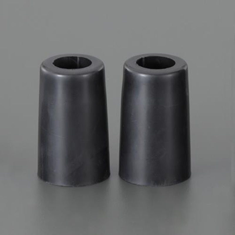 エスコ EA951LG-204 φ25x40mm戸当り(2個/黒) 1個（ご注文単位1個）【直送品】