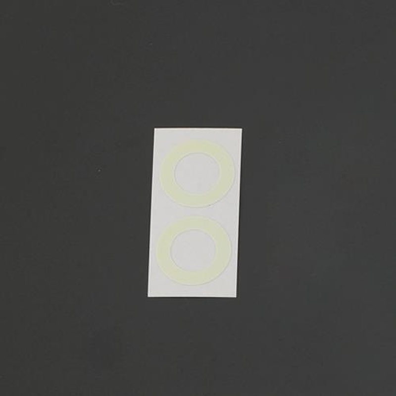 エスコ EA983G-161 φ26mm蓄光粘着シート(2枚) 1個(ご注文単位1個)【直送品】