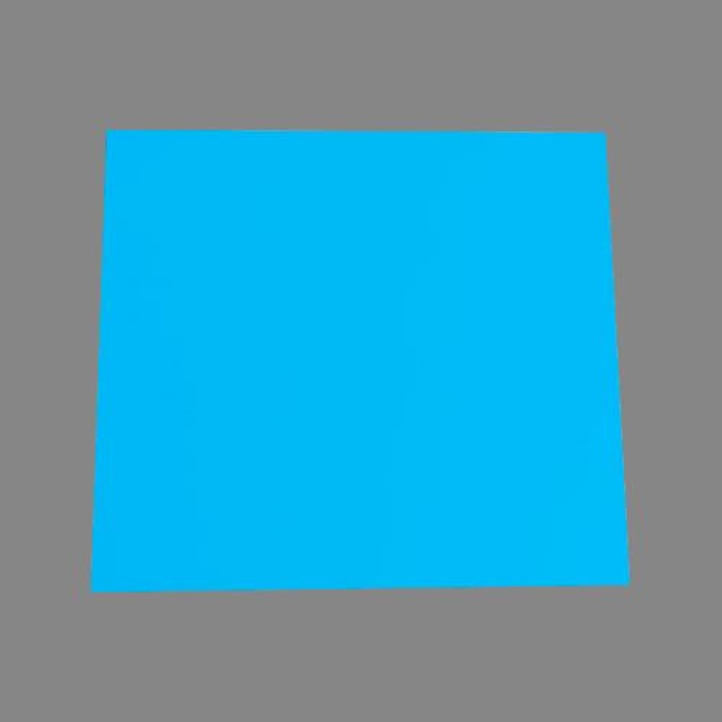 エスコ EA911BD-254 900x1500x4mmプラダン(サンプライ/ライトブルー・5枚) 1個（ご注文単位1個）【直送品】