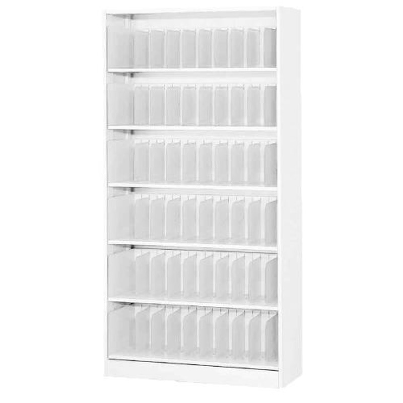 エスコ EA954DA-7B 899x350x1770mmカルテ収納庫 1個（ご注文単位1個）【直送品】