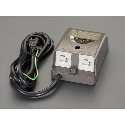 エスコ EA940CG-11A AC100V/12A 防水型コンセント(1.5mコード付) 1個 （ご注文単位1個）【直送品】