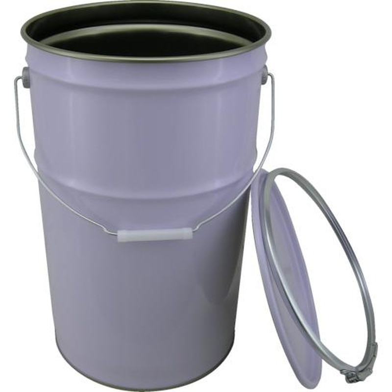 エスコ EA991AG-3E 27Lペール缶(バンドタイプ/5缶) 1個(ご注文単位1個)【直送品】