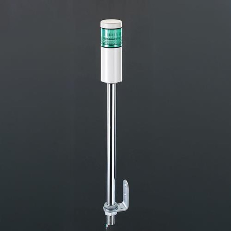 エスコ EA983FW-23A AC/DC24VLED小型積層信号灯(緑) 1個(ご注文単位1個)【直送品】