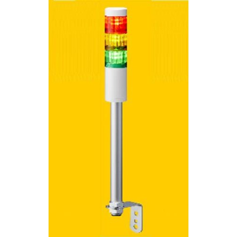 エスコ EA983FW-26A AC/DC24VLED小型積層信号灯(3色) 1個(ご注文単位1個)【直送品】