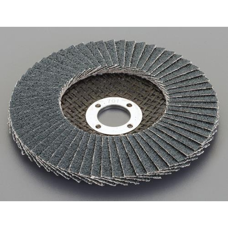 エスコ EA809A-117A #120/100mmジルコフラップディスク 1個（ご注文単位1個）【直送品】