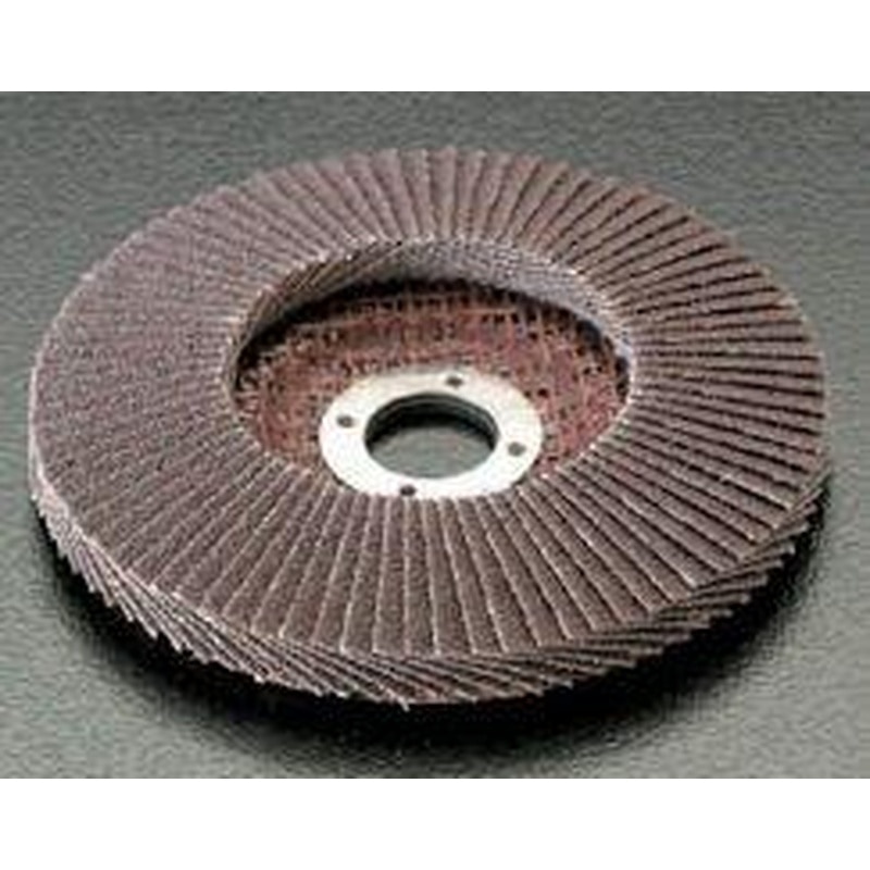 エスコ EA809AA-112A #60/100mmジルコフラップディスク 1個（ご注文単位1個）【直送品】