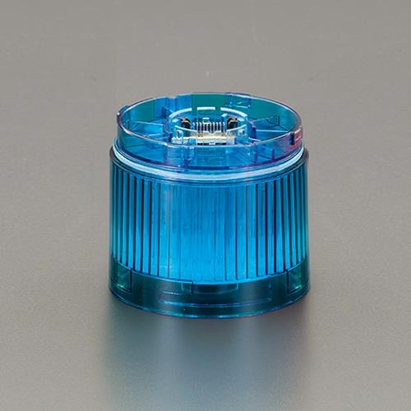 エスコ EA983FW-10BA 60φLED信号灯(青) 1個(ご注文単位1個)【直送品】