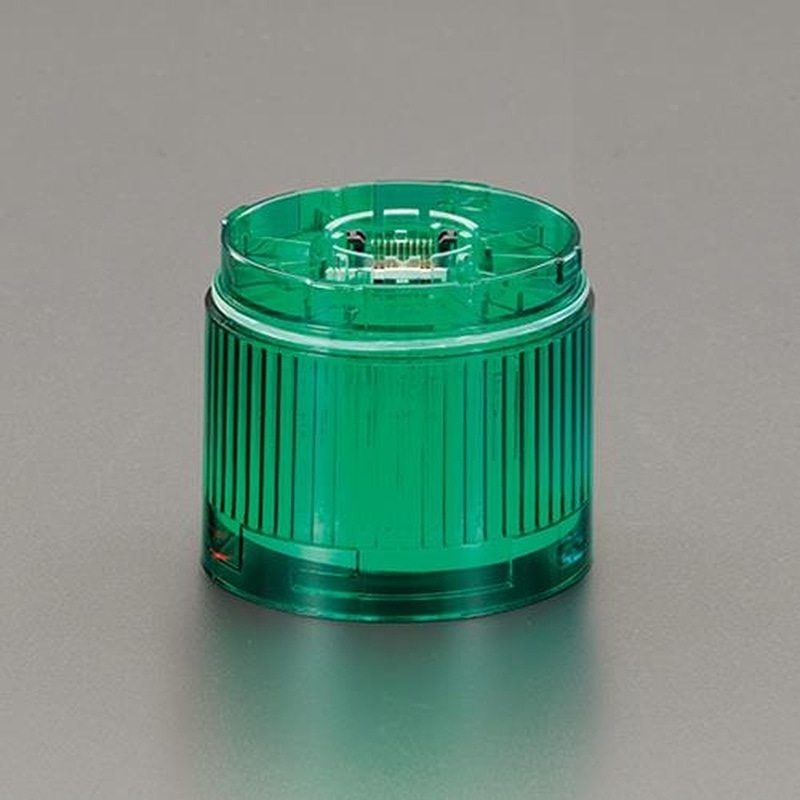 エスコ EA983FW-10GA 60φLED信号灯(緑) 1個(ご注文単位1個)【直送品】