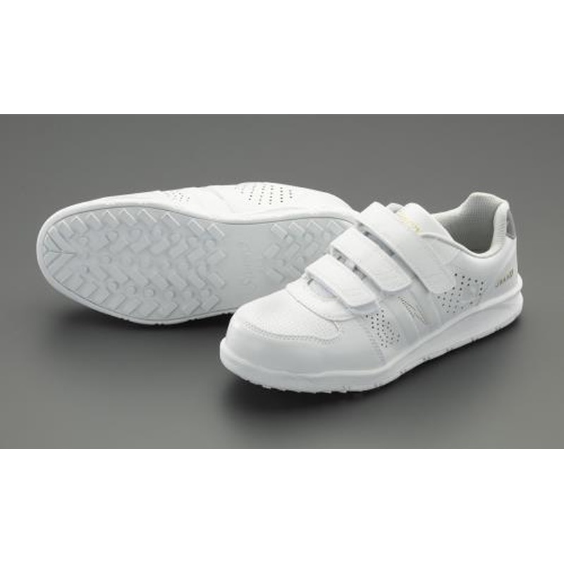 エスコ EA998VM-24.5A 24.5cmプロスニーカー(静電/白) 1個（ご注文単位1個）【直送品】