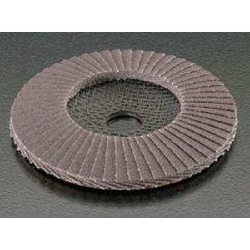 エスコ EA809AA-103A #40/100mmジルコフラップディスク 1個（ご注文単位1個）【直送品】