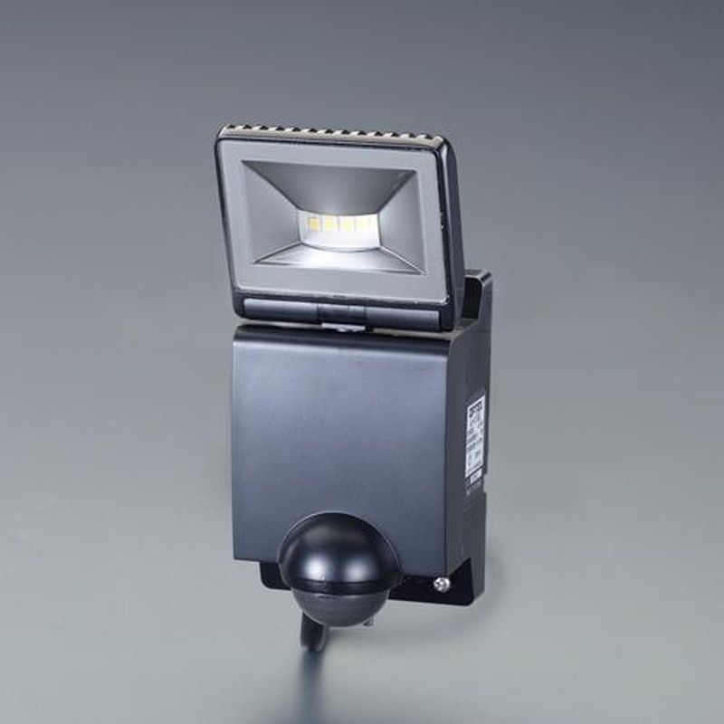 エスコ EA864C-26A AC100VLEDセンサーライト(1灯) 1個(ご注文単位1個)【直送品】