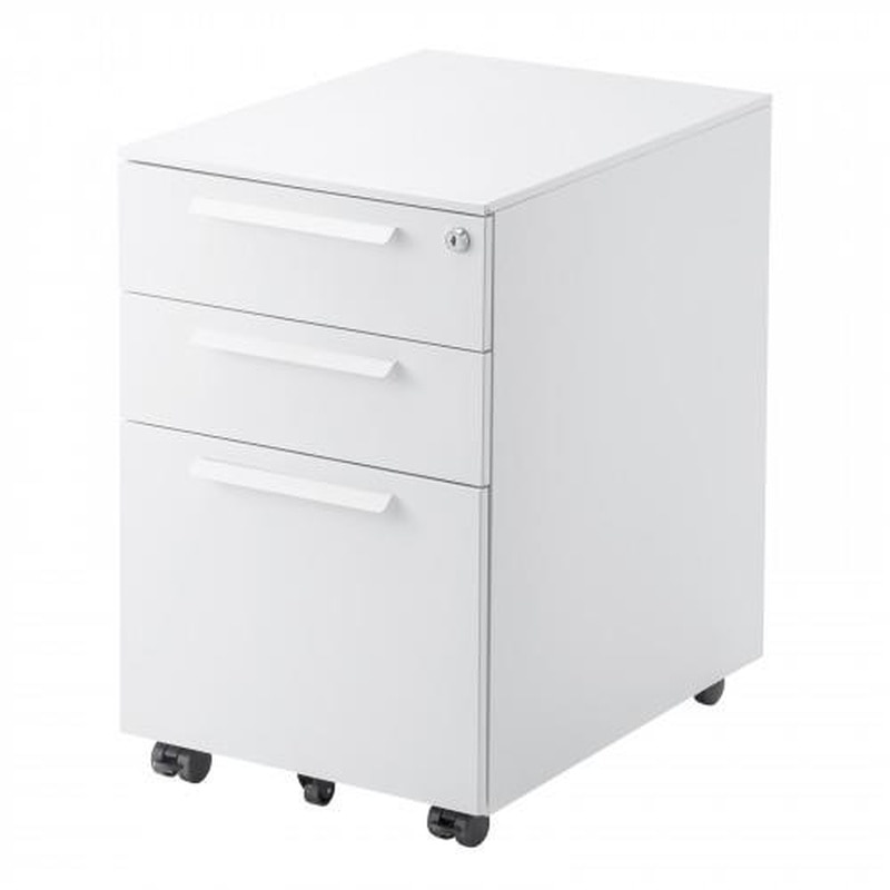 エスコ EA954HC-314B 390x534x600mm/3段キャビネット 1個(ご注文単位1個)【直送品】