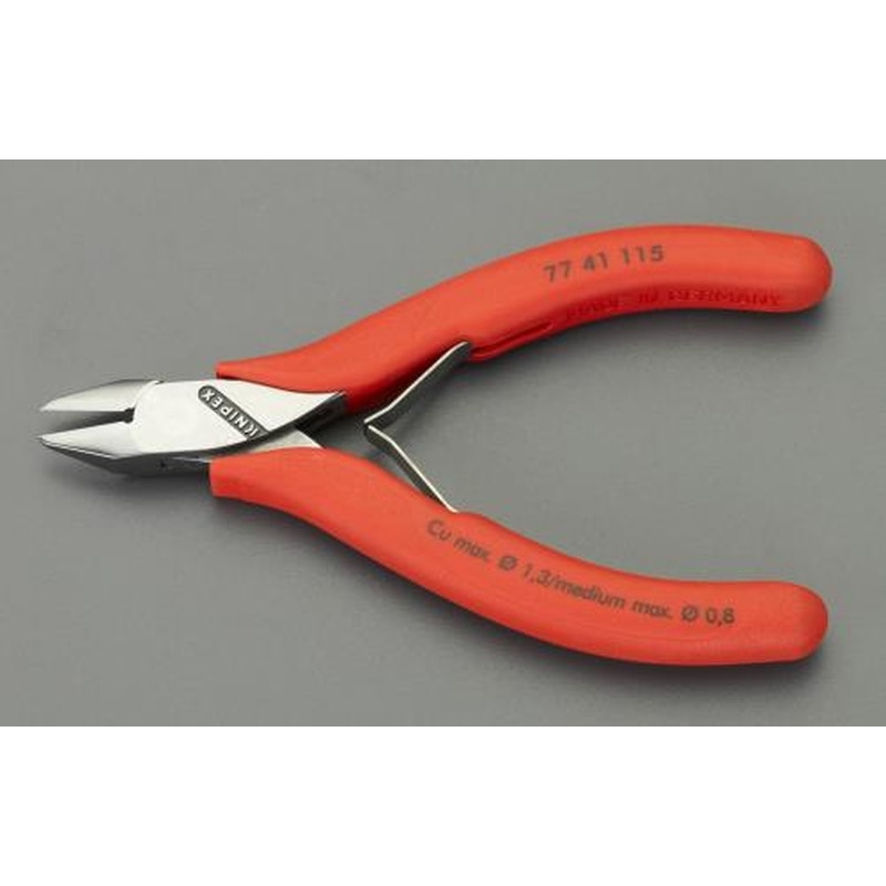 エスコ EA535KD-9A 115mm精密用ニッパー 1個（ご注文単位1個）【直送品】