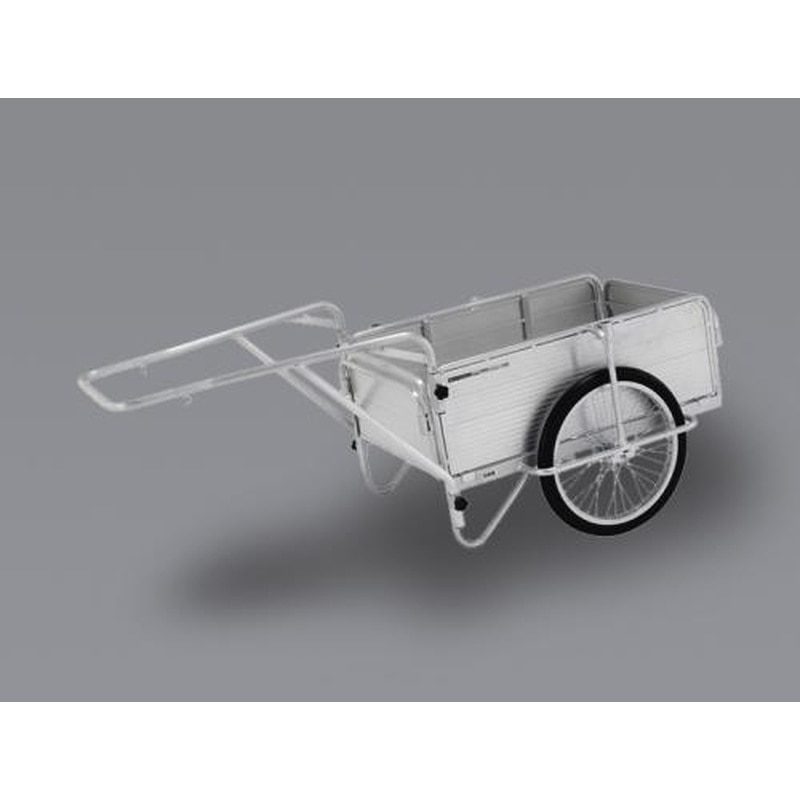 エスコ EA520AG-3A 900x600mmリヤカー・折畳式(側板付/アルミ製) 1個（ご注文単位1個）【直送品】