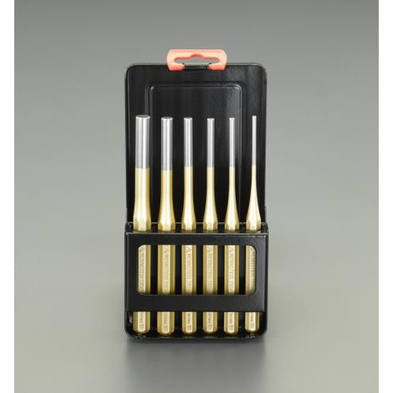 エスコ EA572DL-60A 3-10mm6本組平行ピンポンチ 1個(ご注文単位1個)【直送品】