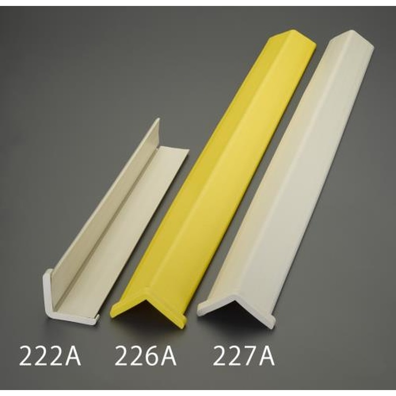 エスコ EA983FJ-226A 65x65x1000mmコーナーガード(レモンイエロー) 1個（ご注文単位1個）【直送品】