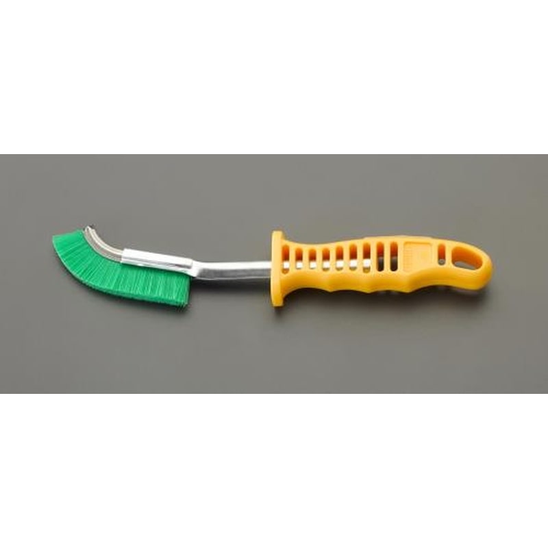 エスコ EA109GF-5 225mmワイヤーブラシ(PVC製/グリップ付) 1個（ご注文単位1個）【直送品】