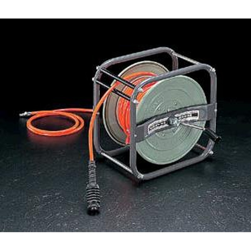 エスコ EA124B-3 8.5㎜x28mエアーホースリール(ウレタン製) 1個（ご注文単位1個）【直送品】