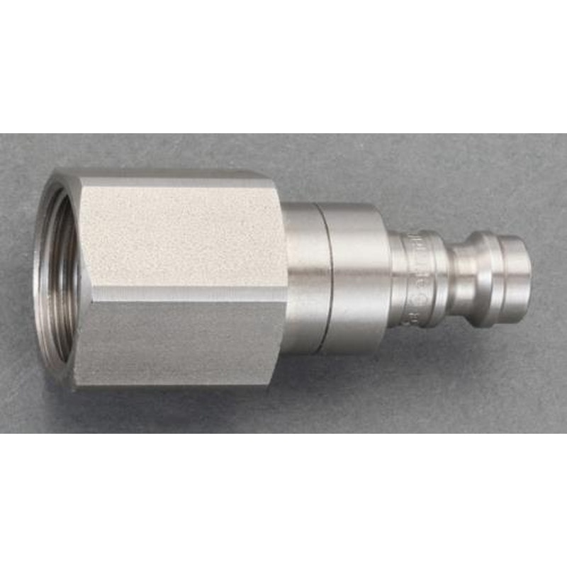 エスコ EA140GM-103 G3/8”雌ねじプラグ(ステンレス製) 1個（ご注文単位1個）【直送品】