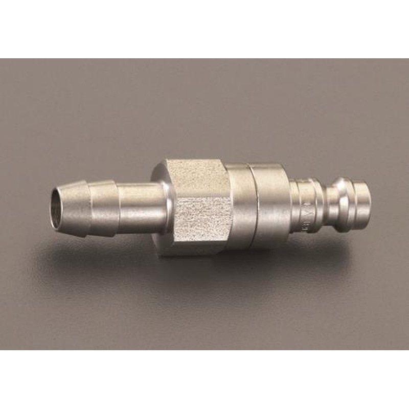 エスコ EA140GM-204 4mmウレタンホース用プラグ(ステンレス製) 1個（ご注文単位1個）【直送品】