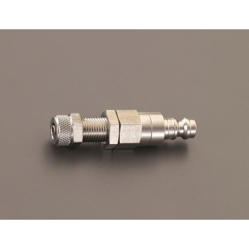 エスコ EA140GM-406 4x6mmウレタンホース用プラグ(隔壁/ステンレス製) 1個（ご注文単位1個）【直送品】