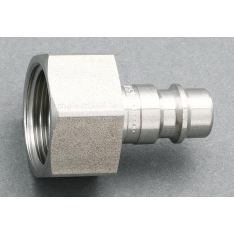 エスコ EA140GS-103 G3/8”雌ねじプラグ(ステンレス製) 1個（ご注文単位1個）【直送品】