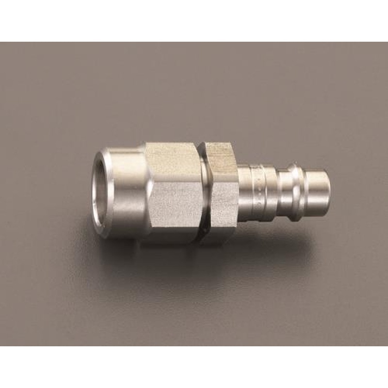 エスコ EA140GS-308 8x12mmウレタンホース用プラグ(隔壁/ステンレス製) 1個（ご注文単位1個）【直送品】