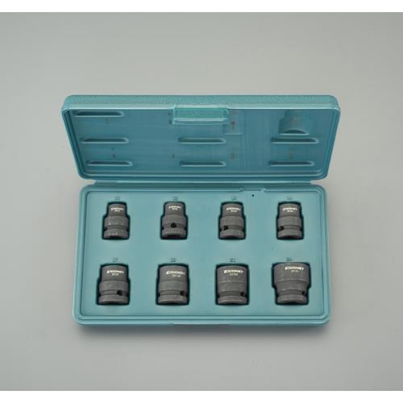 エスコ EA164DZ-100 1/2”DRインパクトボルトリムーバーソケットセット 1個（ご注文単位1個）【直送品】