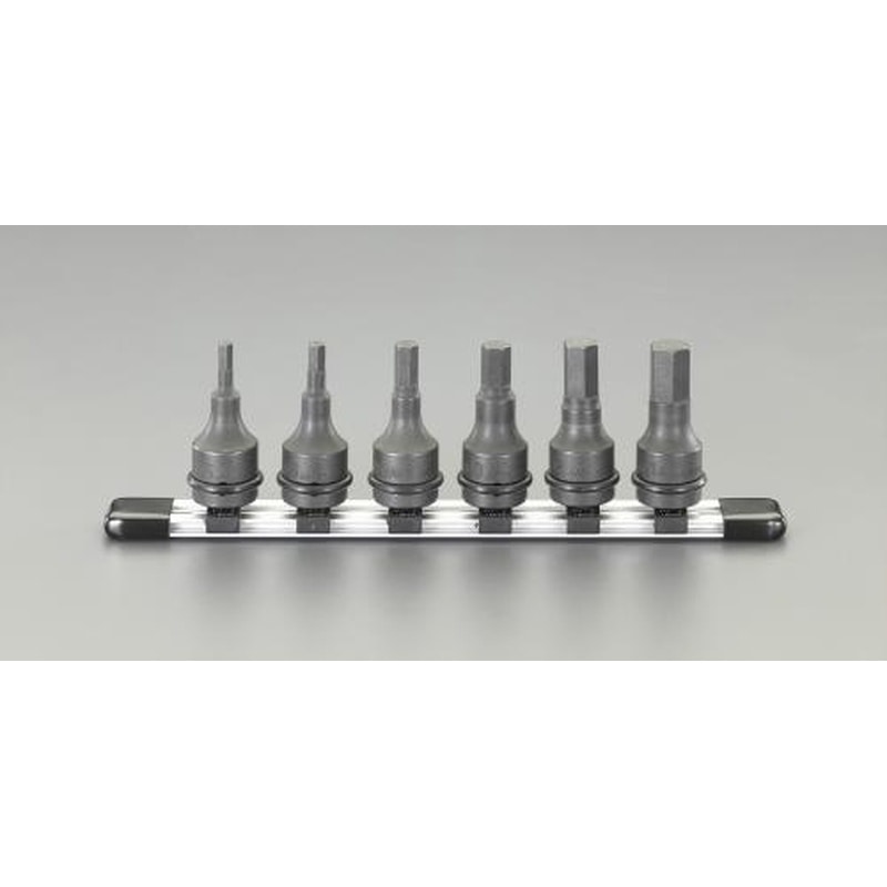 エスコ EA164MH 1/2”DR［INHEX]インパクトソケットセット 1個（ご注文単位1個）【直送品】