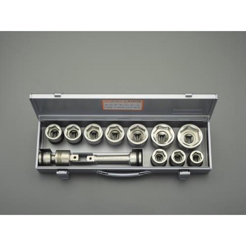 エスコ EA164NA-1 3/4”DRインパクトソケットセット 1個(ご注文単位1個)【直送品】