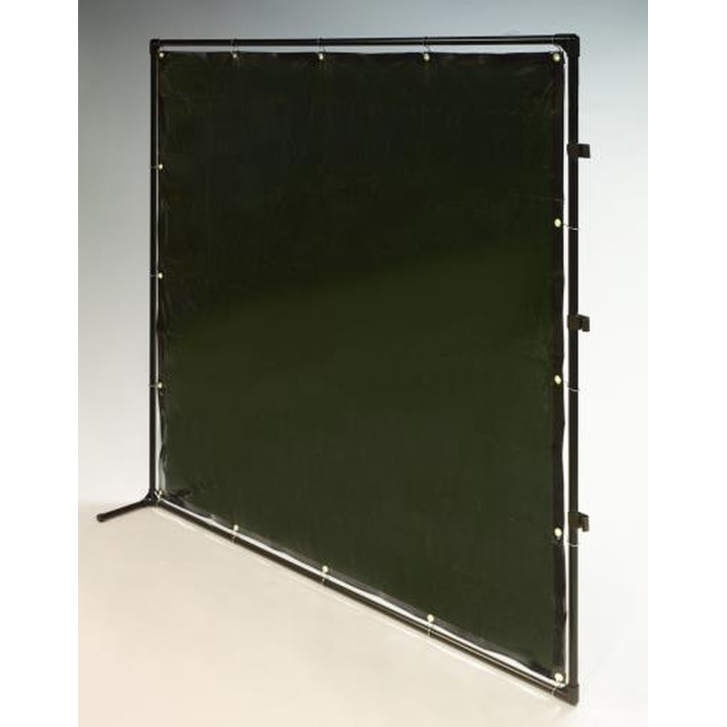 エスコ EA334BN-20G 2000x2000mm溶接作業フェンスセット(緑色) 1個（ご注文単位1個）【直送品】