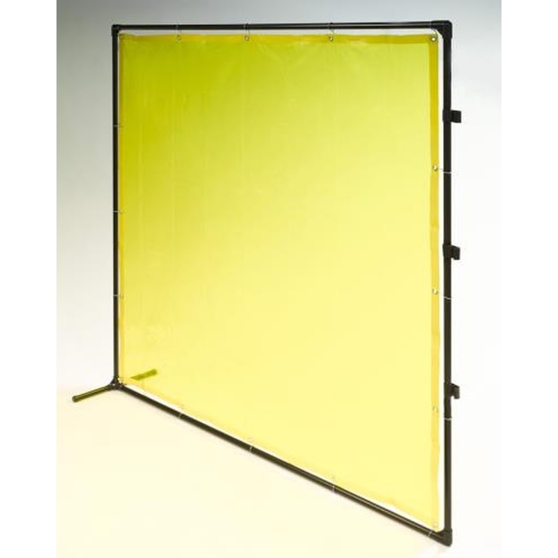 エスコ EA334BN-20Y 2000x2000mm溶接作業フェンスセット(黄色) 1個（ご注文単位1個）【直送品】