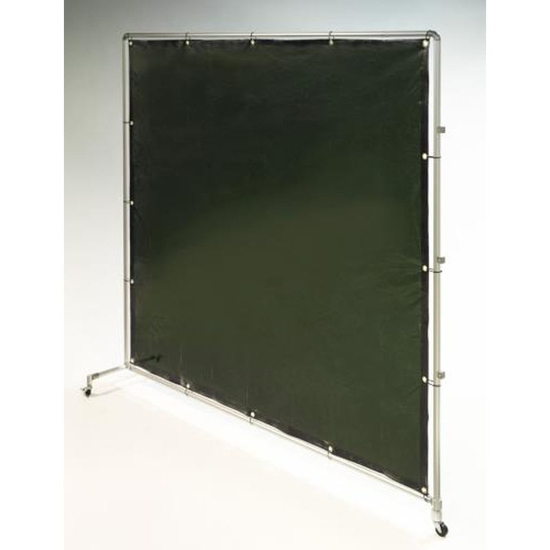 エスコ EA334BS-20G 2000x2000mm溶接作業フェンスセット(ダークグリーン) 1個（ご注文単位1個）【直送品】