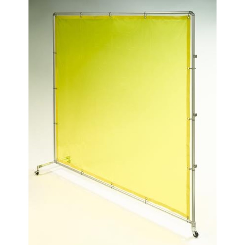 エスコ EA334BS-20Y 2000x2000mm溶接作業フェンスセット(黄色) 1個（ご注文単位1個）【直送品】