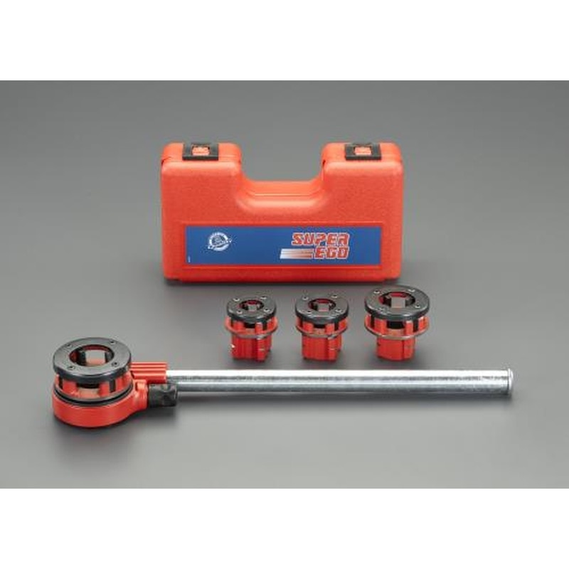 エスコ EA350SA-1 1/2”-1・1/4”ねじ切セット 1個（ご注文単位1個）【直送品】