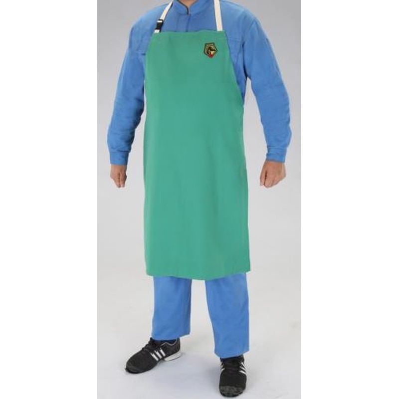 エスコ EA353AP-62 610x1065mm溶接作業エプロン 1個（ご注文単位1個）【直送品】