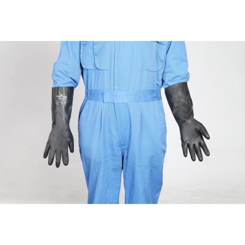 エスコ EA354GH-31[M]手袋(ネオプレン/化学薬品用) 1個（ご注文単位1個）【直送品】