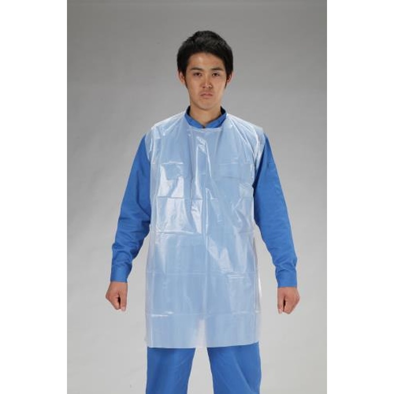 エスコ EA355A-3 99x80cmエプロン(使い捨て/30枚) 1個（ご注文単位1個）【直送品】