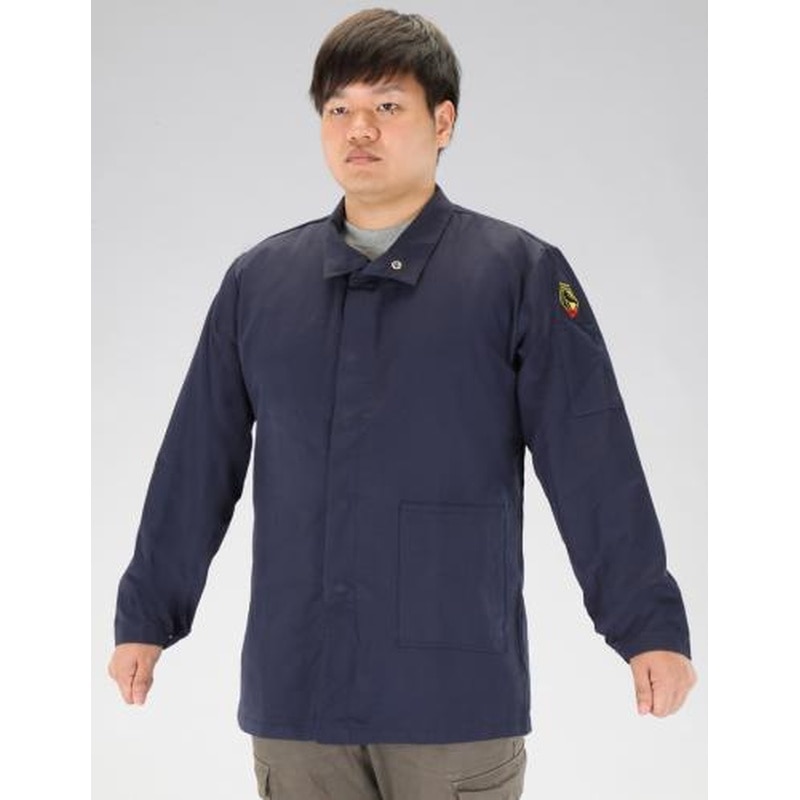 エスコ EA370AH-3[XL]難燃ジャケット(ネイビー) 1個（ご注文単位1個）【直送品】