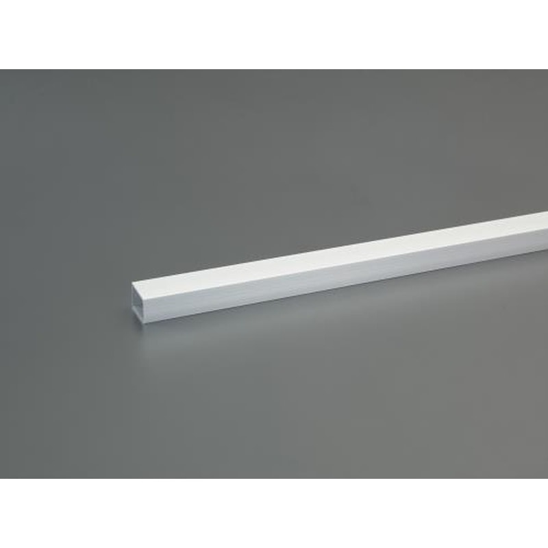 エスコ EA440HD-2 30x20mmx2mアルミ平角パイプ(シルバー) 1個（ご注文単位1個）【直送品】