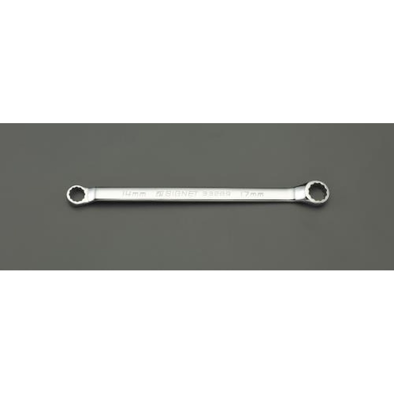 エスコ EA616BG-37 19x21mm両口めがねレンチ(コンパクトタイプ) 1個（ご注文単位1個）【直送品】