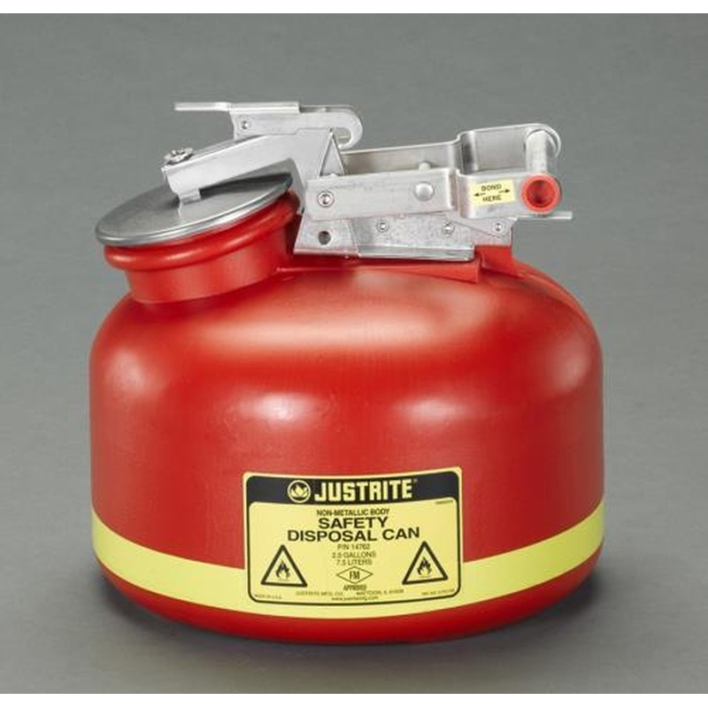 エスコ EA991JF-1 7.5L/2ガロン廃油缶 1個（ご注文単位1個）【直送品】